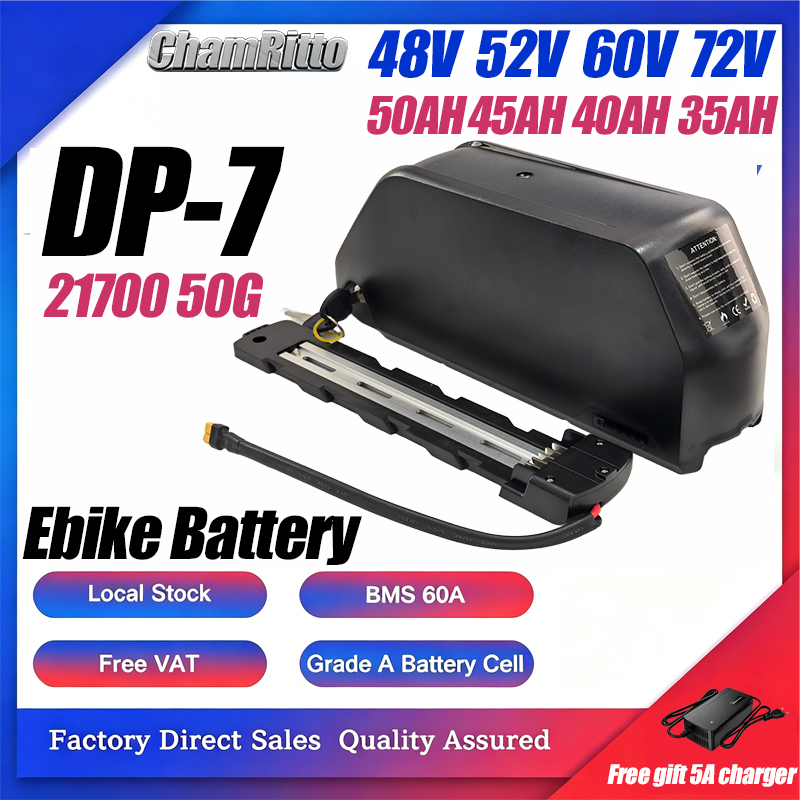 Ebike Conversion Kit 72V 3000W - Batería de bicicleta eléctrica 36v 48v
