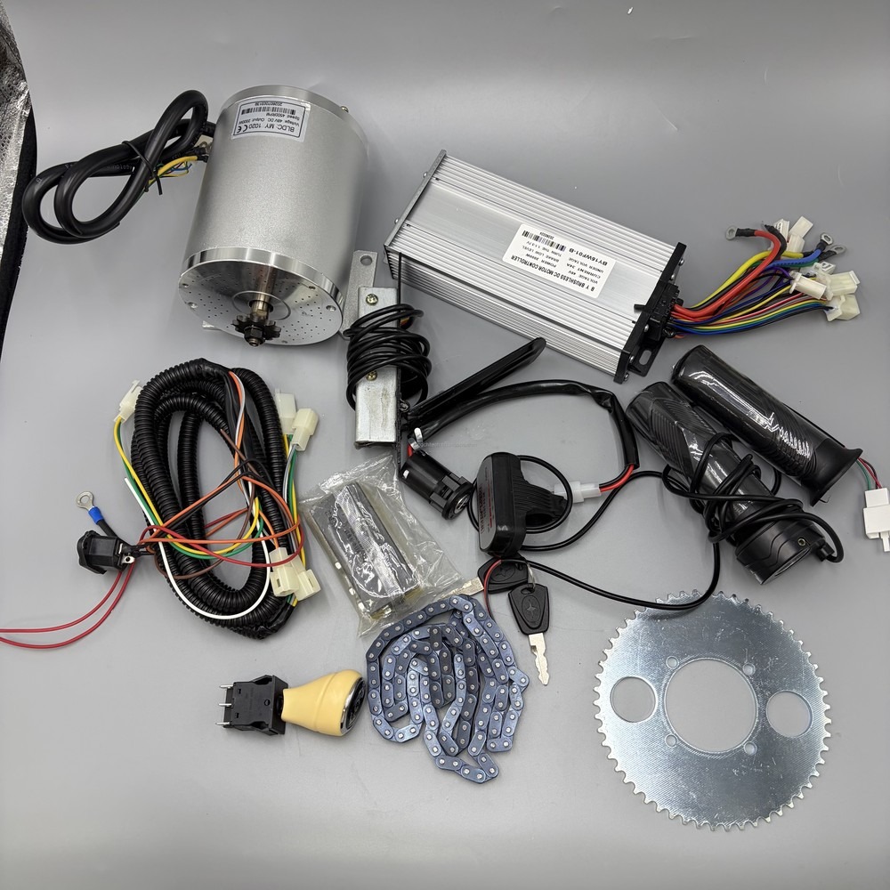 Motor eléctrico de corriente c - Ebike Conversion Kit 72V 3000W reseña y precio